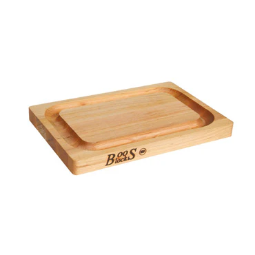 Tagliere rettangolare in legno d’acero con scanalatura – cm 30,5×20,5×2,5 - Image 2