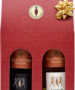 VILLA MATILDE CONFEZIONE DUETTO FALERNO BIANCO E ROSSO 2X75CL