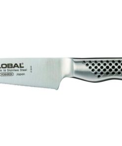 Coltello Global serie GS multiuso seghettato 11,5 cm GS-108/SE