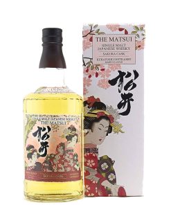 Whisky The Matsui Sakura Cask Japanese cl 70 Giappone Astucciato