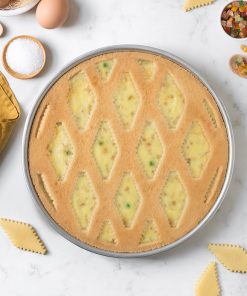 Griglia Tagliapasta Decora Crostate & Pastiera – Classica a Losanghe Larghe